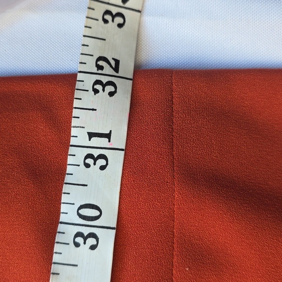 Torrid Womens Rusty Burnt Orange Blazer Stretch Classic Career Sz 3(3X/22-24)EUC - Picture 10 of 10